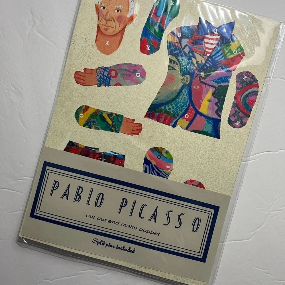 Pablo Picasso Cut Out Puppet Kit New